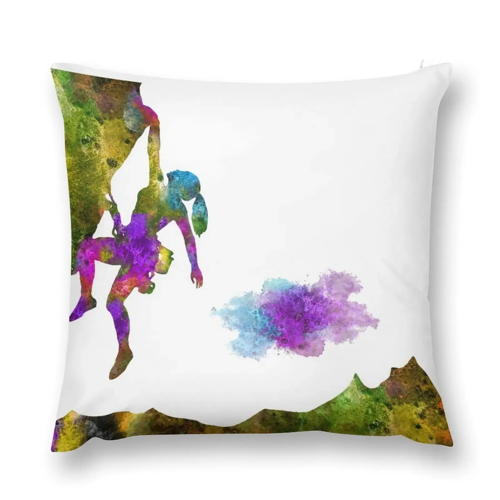 Чехол для диванной подушки Fujian Rock Climbing Woman Printed