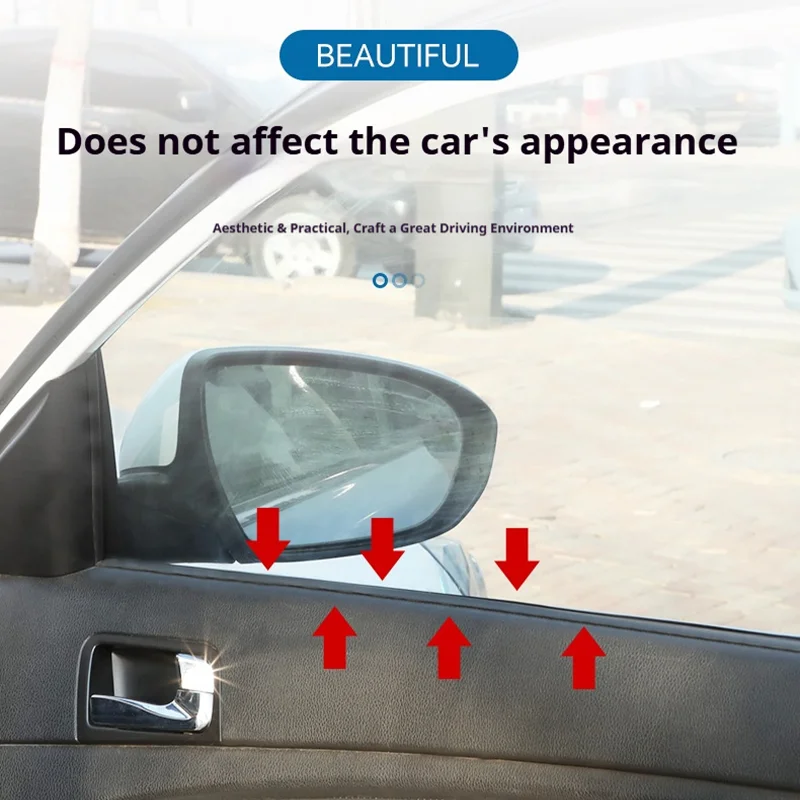Фото Подходит для KIA K3, K5, EV5, EV6, K9, Sorento, Setus: уплотнитель автомобильных окон, шумопоглощающая лента для стекол, уплотнительная лента для зазоров. №5