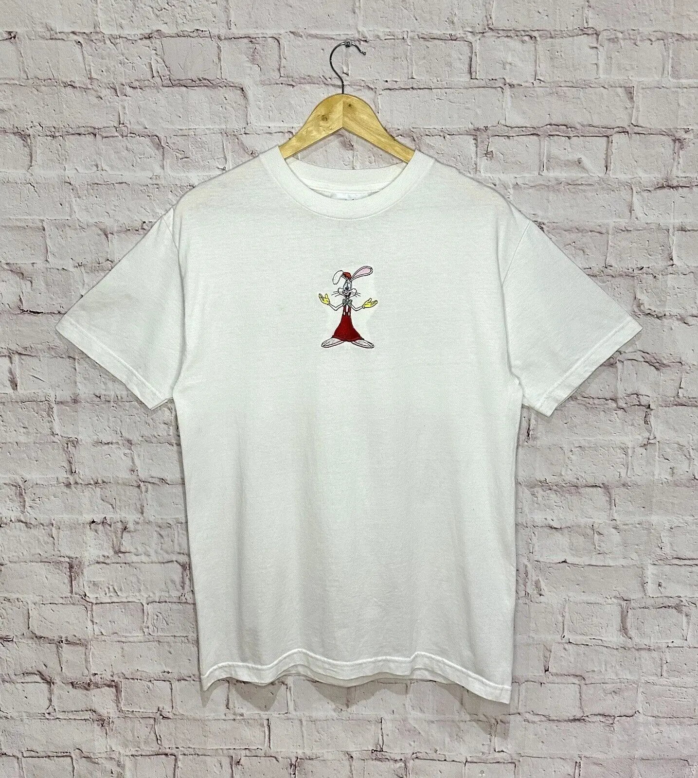 Сотни х кто оправы кролик Винтажная футболка Размер Средний РЕДКИЙ