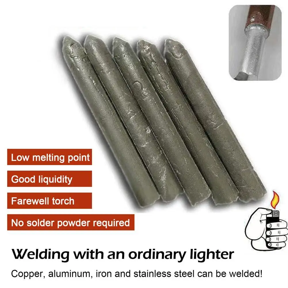 

Electrode Simple Welding Rods Easy Melt Aluminium Flux Cored Welding Electrodes Wire Solder No Need Solder Weld Tools