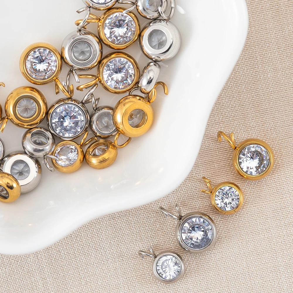 Рисунок 6 - Подвеска из нержавеющей стали с цирконом