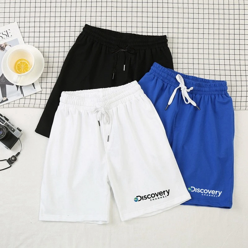 Big Clothing Nylon Discovery Channel Spandex Sweat Shorts Pl