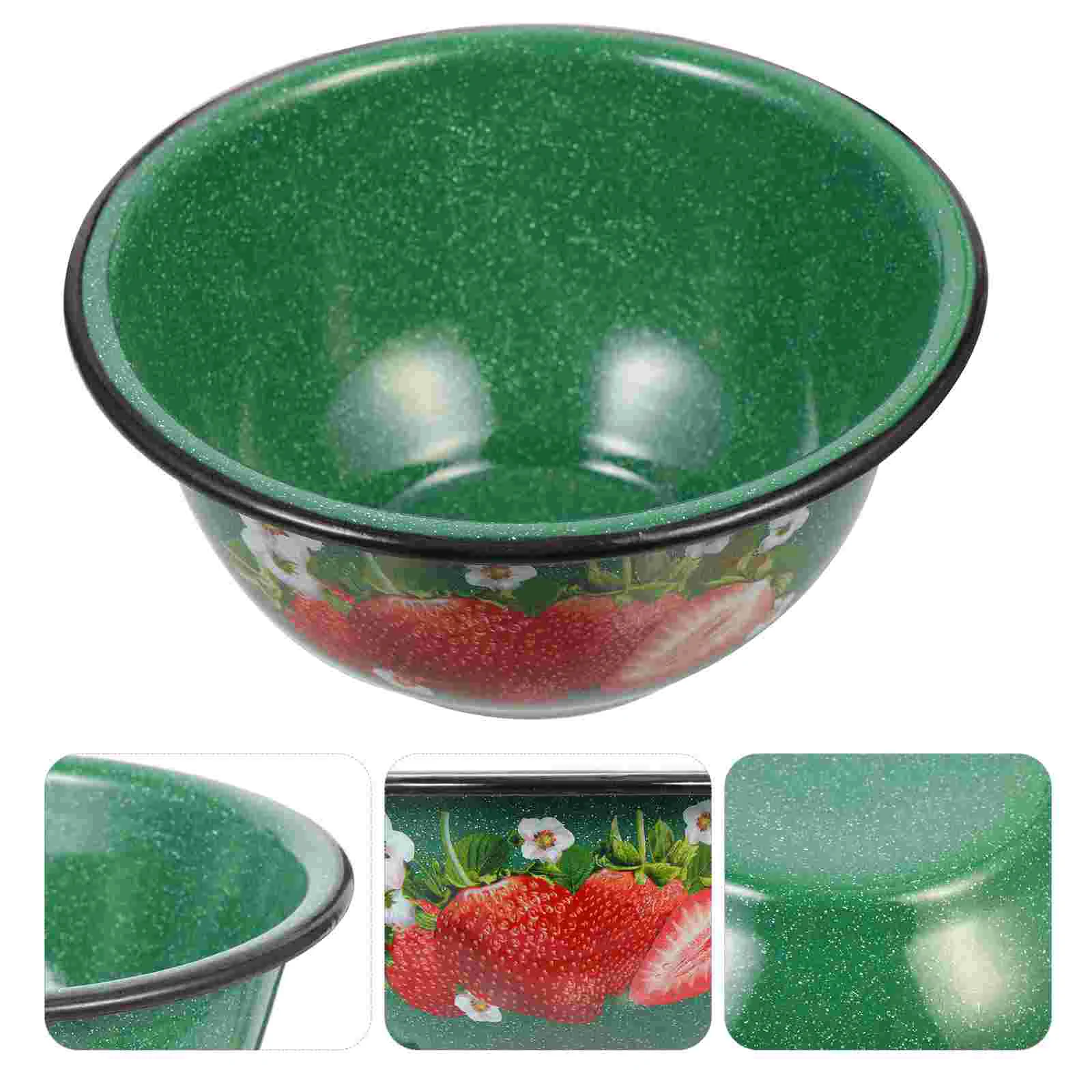 Утолщенная эмалированная миска для выпечки