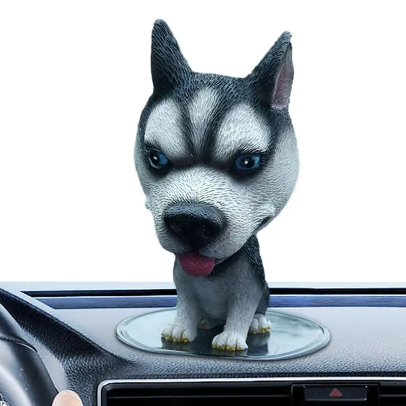

Автомобильная игрушечная собака с встряхивающей головой, забавная встряхивающая головка для автомобиля, декоративная собака, кукла, мини-автомобиль, приборная панель, украшение для столешницы, домашний магазин