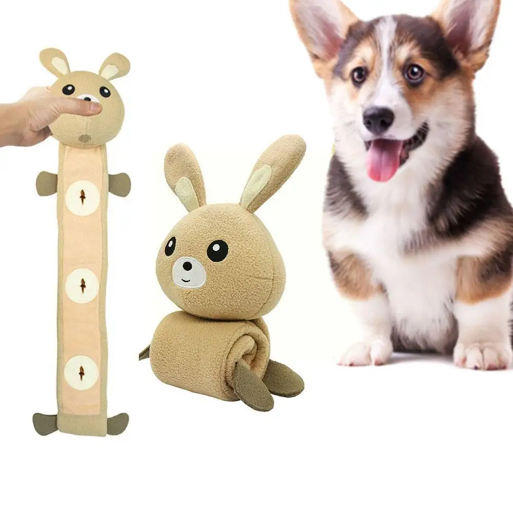 

Dogs Snuffle Toys Puppy Dog Nosework Training Toy Pet Dog Sniffing Puzzle Toys Funny Hair Bug Shape Leaking Food Toy For Ca I7o1
