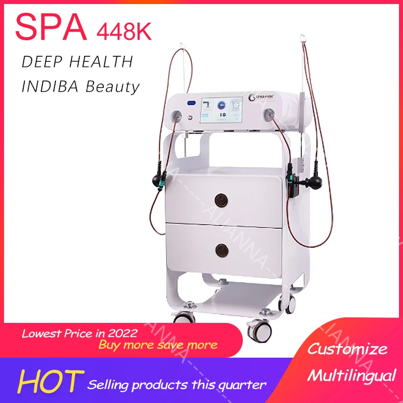 

448KHz CET RET Tecar Physiotherapy Hyperthermic Pain Shaping Management Machine