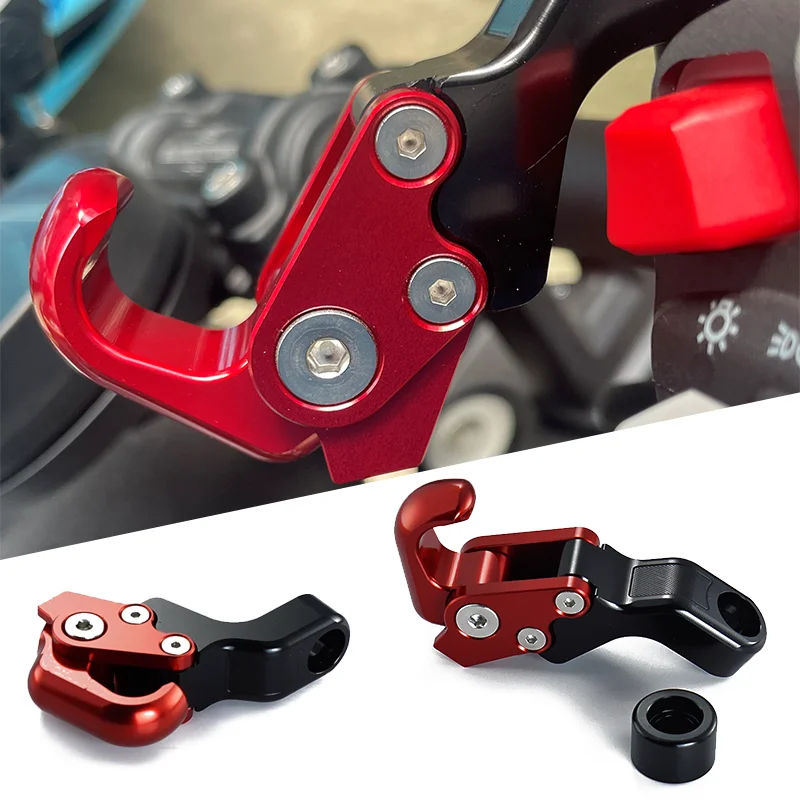 

Motorcycle Accessories Rearview Mirror Hook Luggage Bag Hanger Helmet Claw NVX AEROX 155 NMAX 125 XADV350 NMAX155 C400GT APRILIA