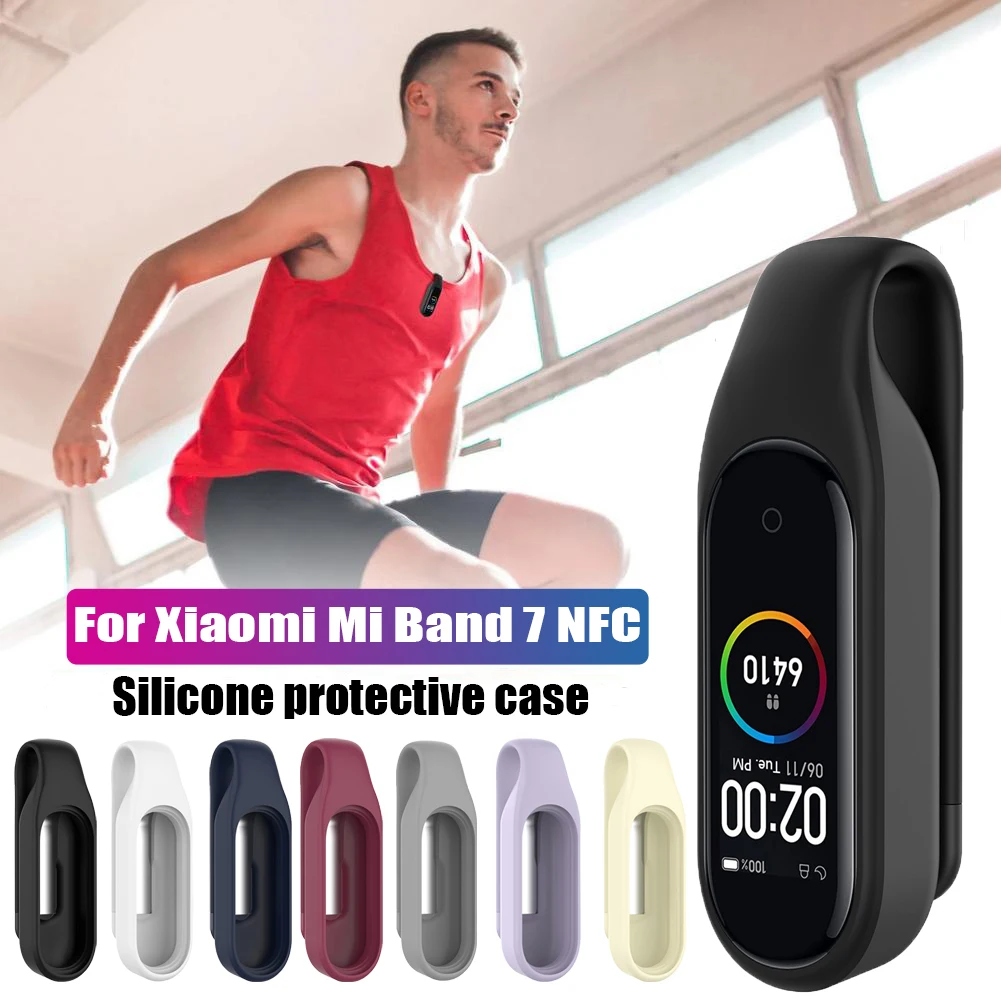 Защитный чехол для Xiaomi Mi Band 4 5 6 7 NFC с защитой от потери смарт-часов Amazfit Band5 Сменные