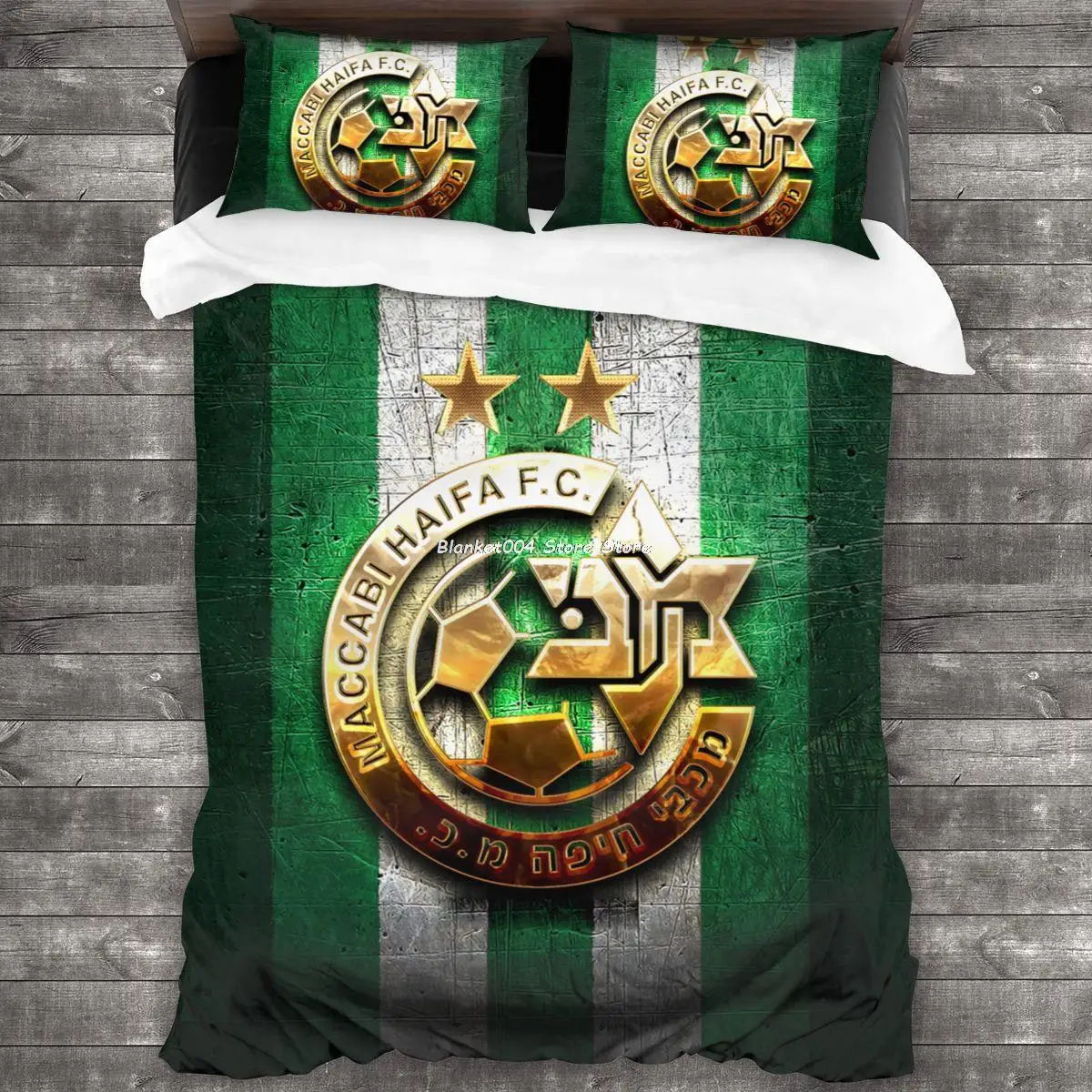 

Israel Maccabi Haifa Fc Bedding Set Single Twin Full Queen King Size Bed Set Aldult Kid Bedroom Duvetcover Sets 3D Print 030