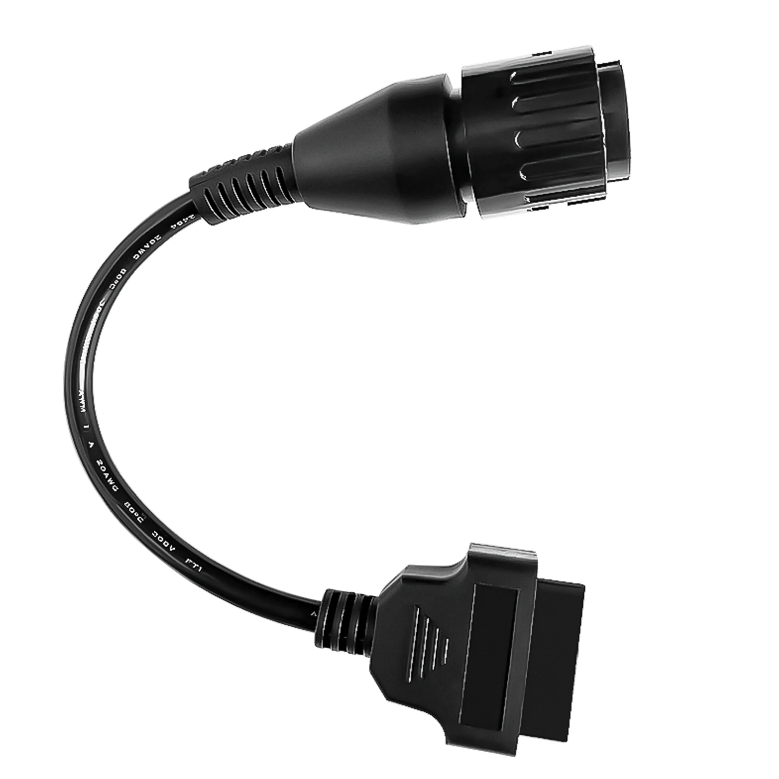 Фото Для for BMW ICOM 10 - контактного адаптера OBD2 кабель OBDII Мотоцикл K-Line DCAN снимите диагностический разъем перепрограммированного адаптера №3