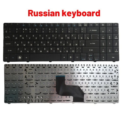 Новая русская/английская клавиатура для ноутбуков DNS A35 A35FE A35YA Pegatron A15 A15HE A15FD A15HC A17 A17A A17FD A17HC A25PA A35FB