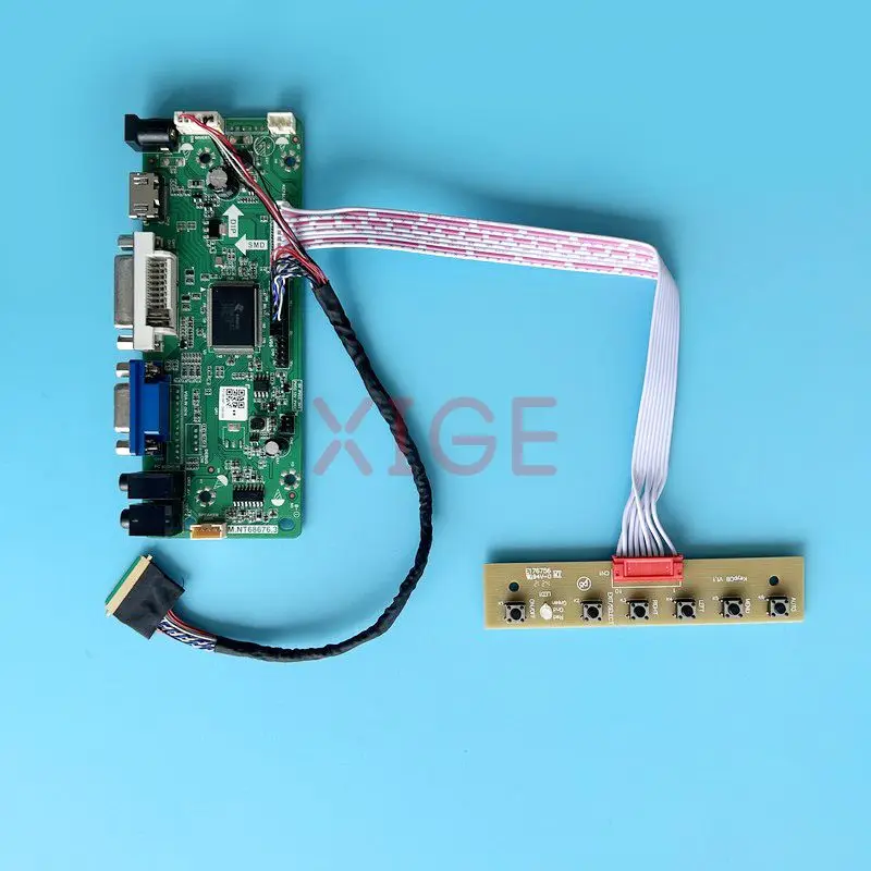 

Плата контроллера Fit B140XTN01 B140XTN02 B140XTN03, плата для ноутбука, дисплей VGA, DVI, аудио, LVDS, 40 контактов, 14 ", Совместимость с HDMI, 1366*768, комплект «сделай сам»