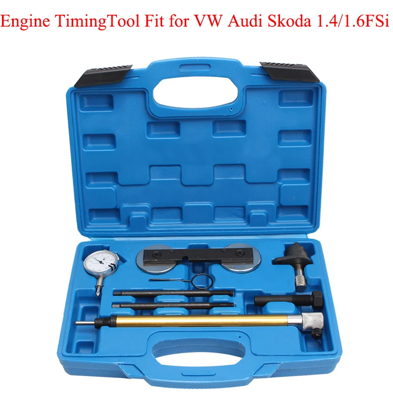 Engine Timing Locking Tool Kit Fit for VW Audi Skoda 1.4/1.6FSi 1.4 TSi 1.2TFSi/FSi T10171A T10170