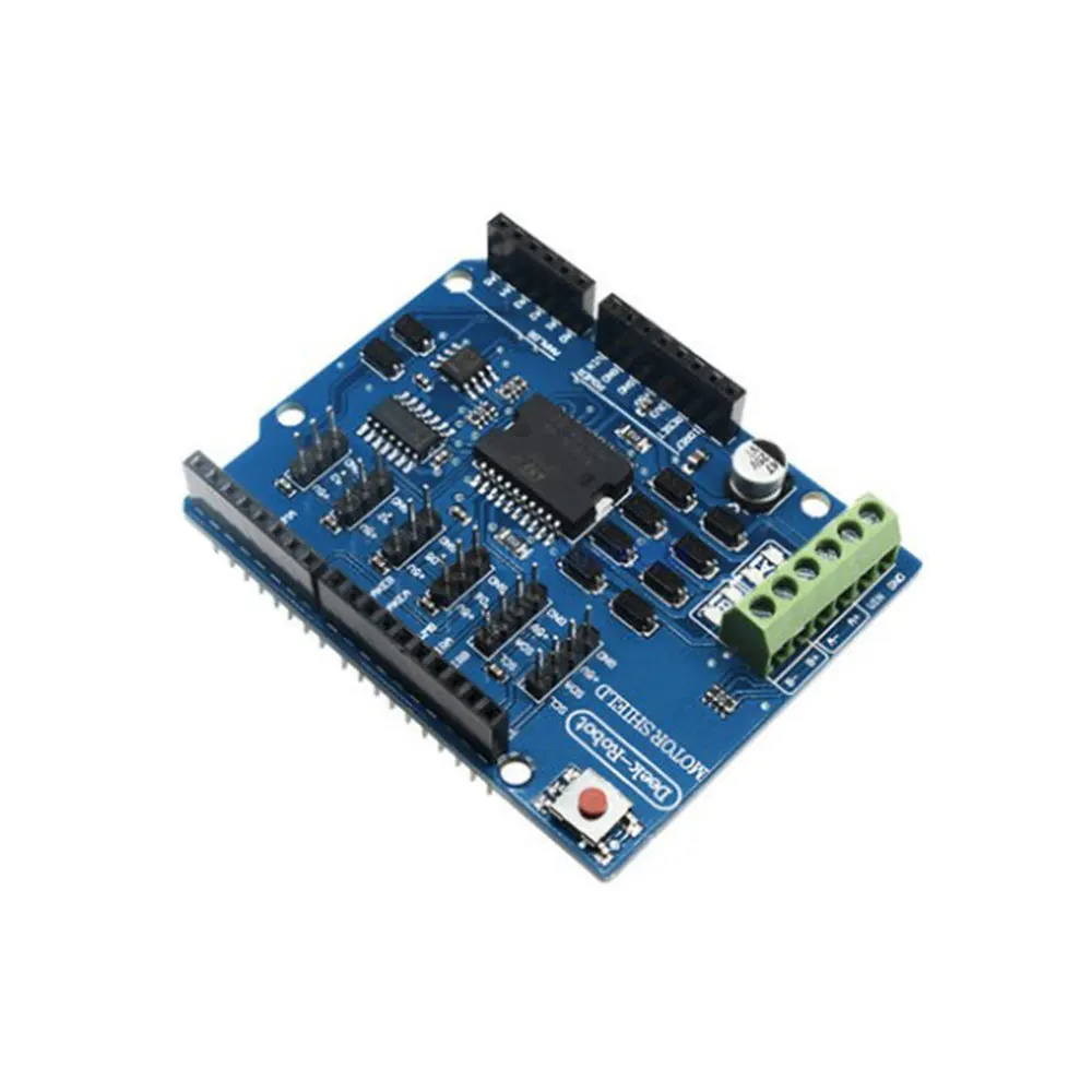 L298P Shield R3 модуль драйвера двигателя постоянного тока 2A H-Bridge 2 way от 5 в до 12 В для