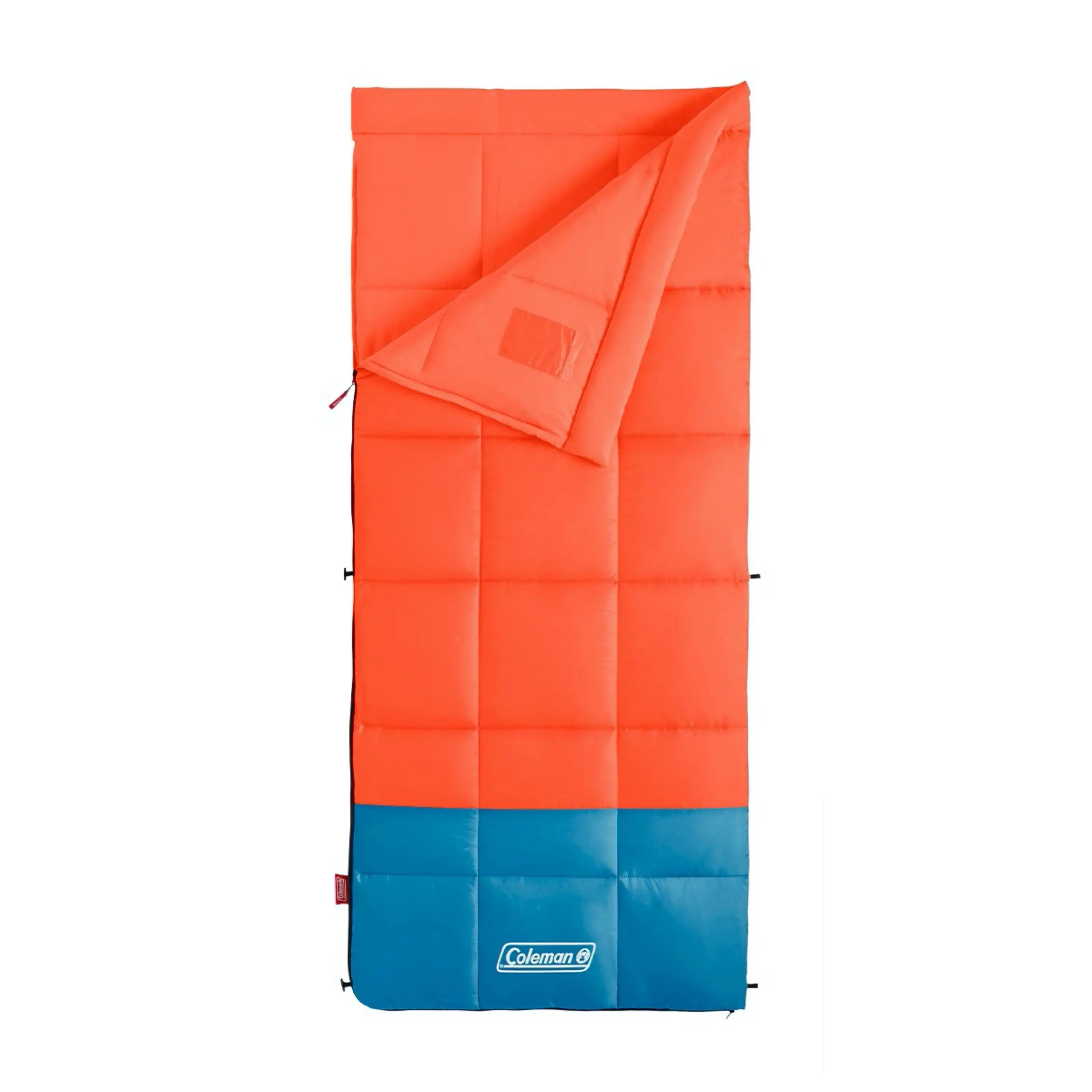 

40 Degree F Rectangle Sleeping Bag, Tiger Lily