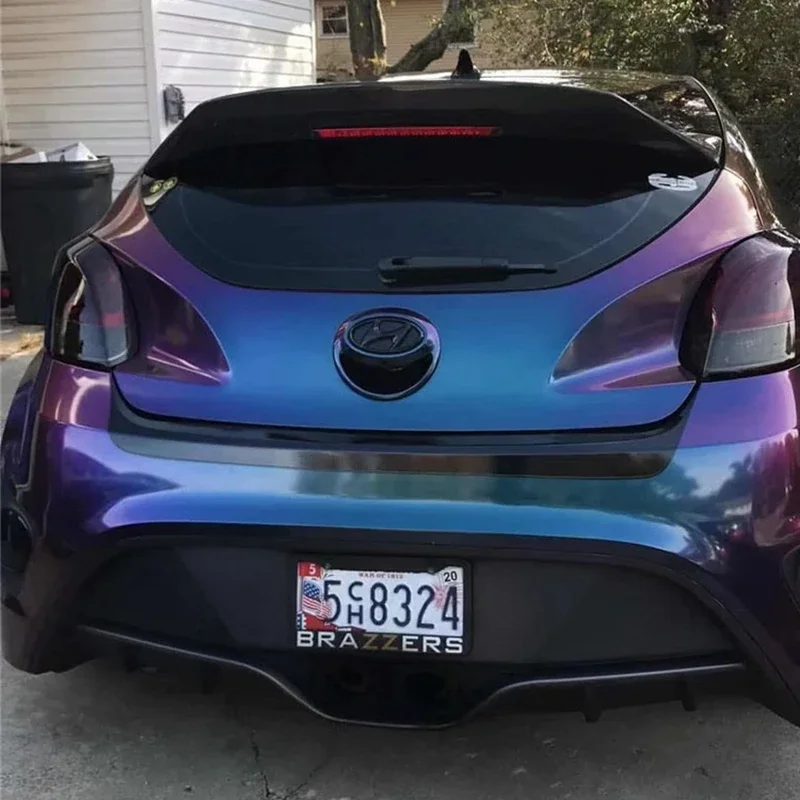 Фото Спойлер-дакбил из стекловолокна SC Type (с отверстием для стоп-сигнала) для Veloster (только для версии Turbo) №2