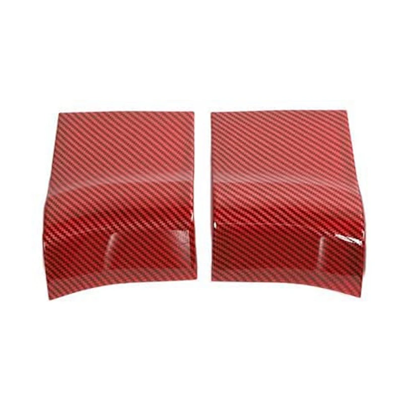 

Car Inner Door Armrest Handle Panel Cover Trim Decor Sticker for Ford F150 2-Door 2015-2020 Accessories,Red Carbon Fiber