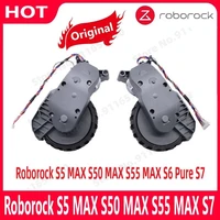 original roborock s5 max s50 max s55 max s6 pure s7 left and right walking wheels parts vacuum cleaner wheel accessories