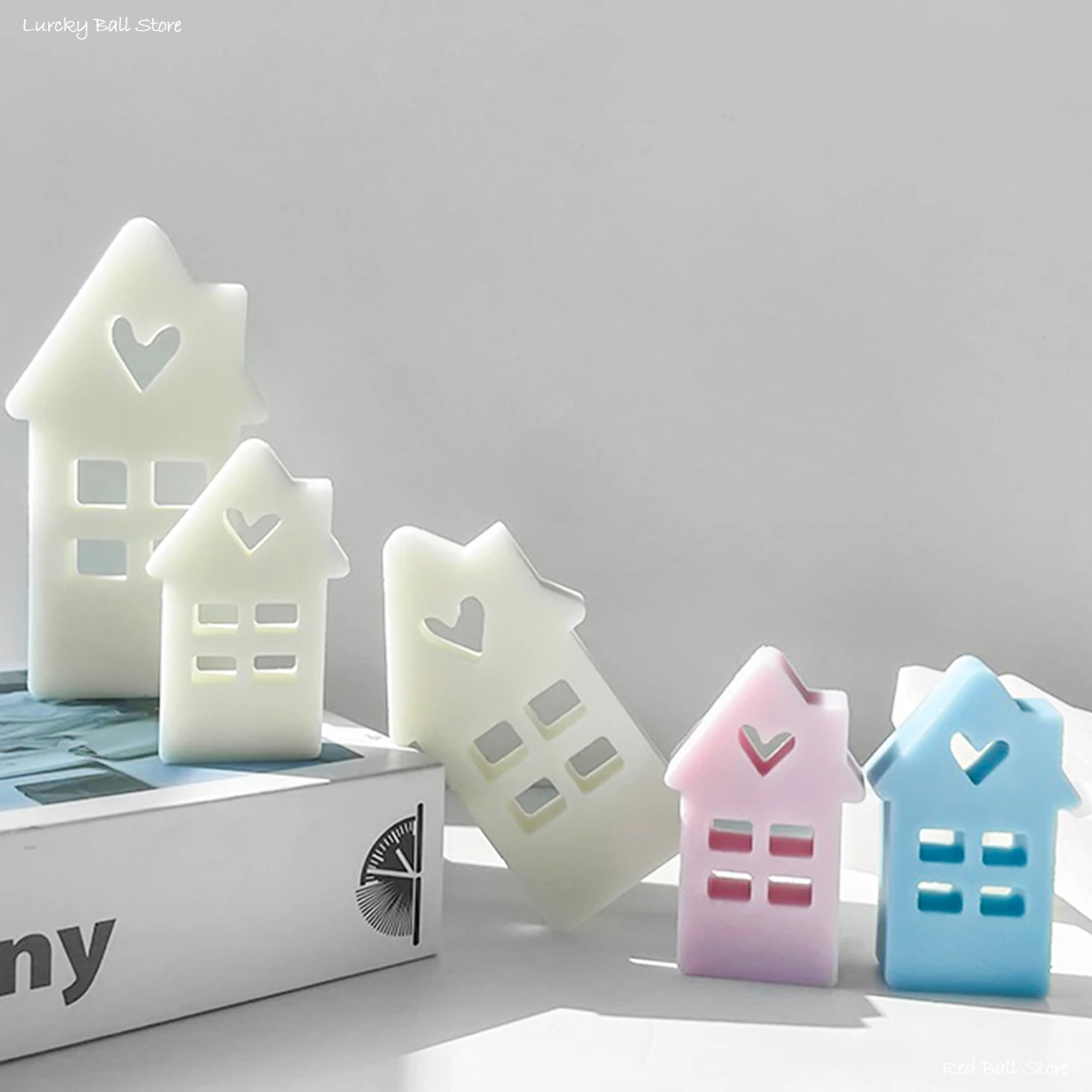 Силиконовая форма для самостоятельной сборки звезда сердце дома искусственное