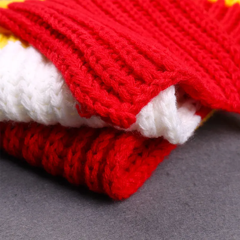 Шарфы детские трикотажные для карнавала зимние теплые