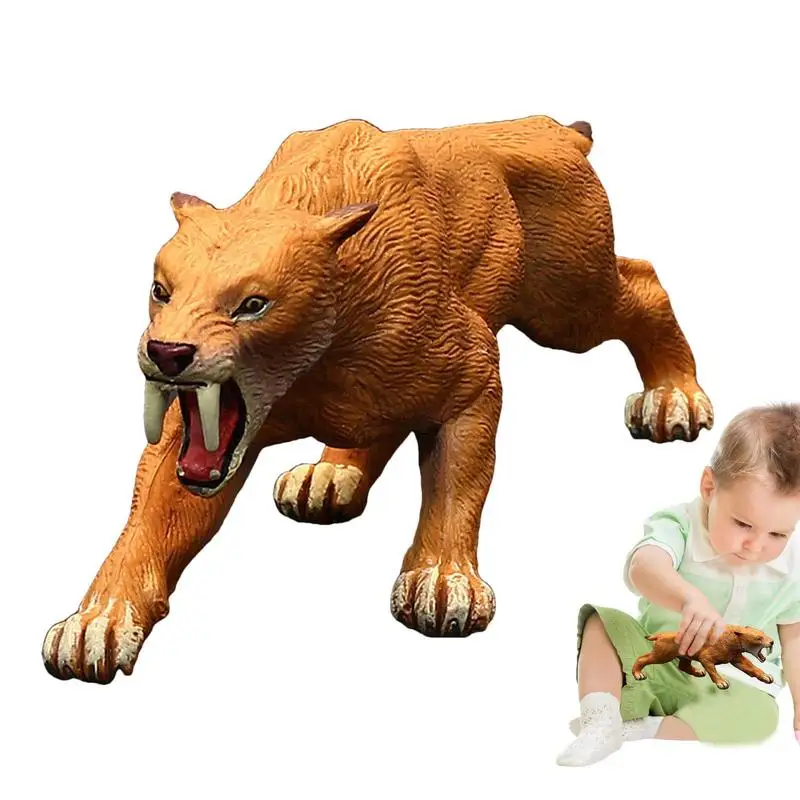 

Игрушка-пазл «Тигр» с имитацией зубцов