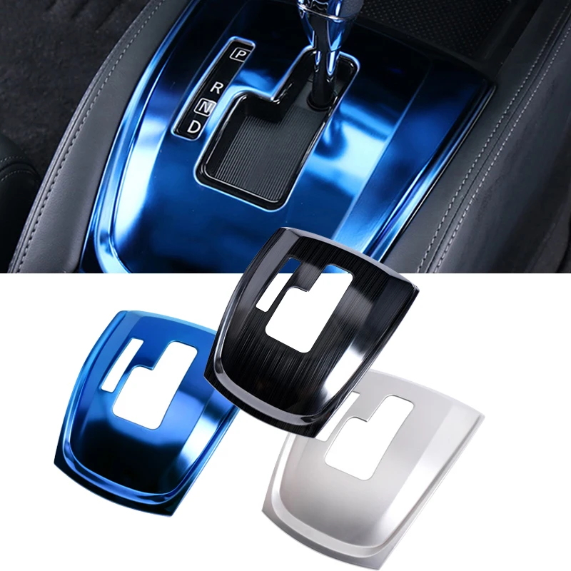 

Gear Box Decorative Panel For X-trail 2014-2019 Car Styling Accessories Stainless Steel Gearbox Panel Decoration Frame Cover