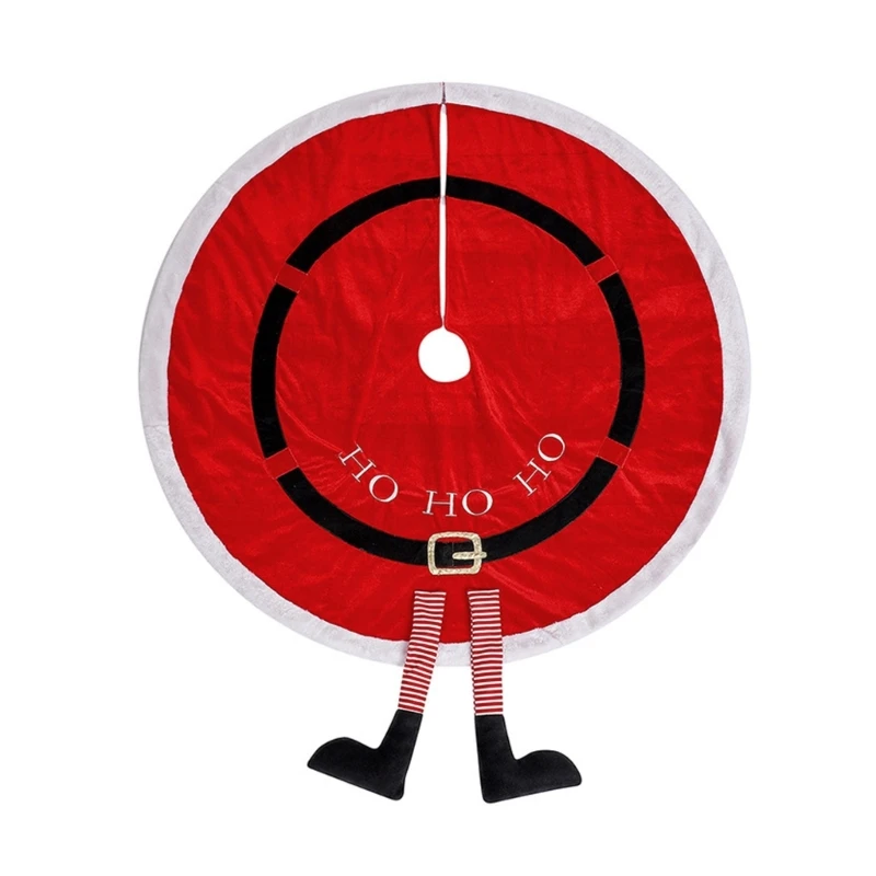 

Елочные украшения Рождественская елка Фланелевая тканевая юбка для праздничного домашнего декора