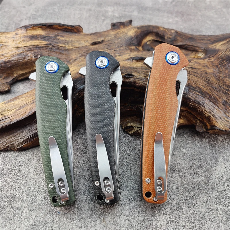 Складной нож для повседневного использования с рукояткой и шарикоподшипником -