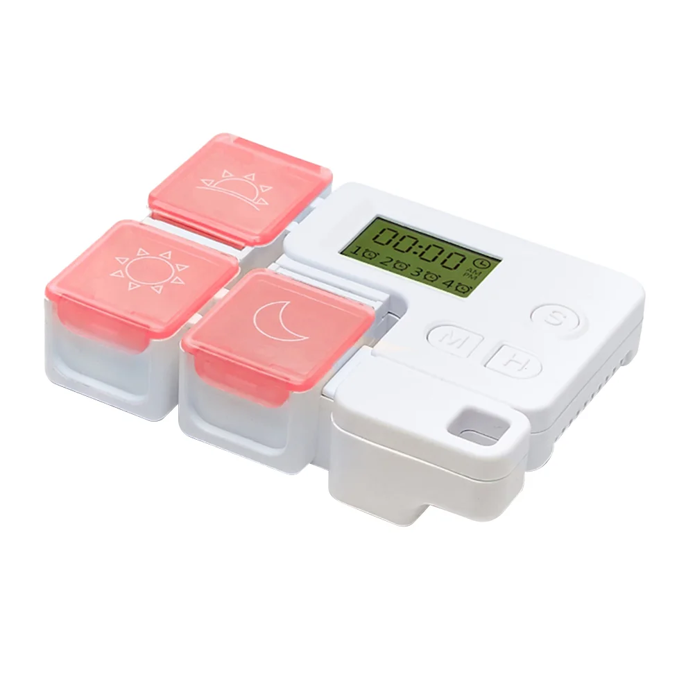 

Box Case Daily Dispenser Reminder Weekly Storageorganizer Automatic Travel Medication Pocket Purse Electronic Days Times
