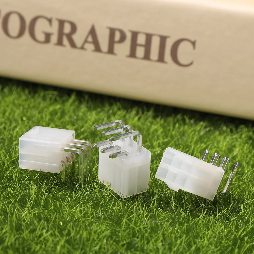 

10pcs 6 Pin Power Connector Looper Replacement Supply Replacement Power Supply for BTC Mining Male Header