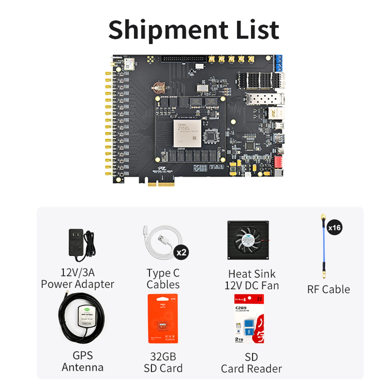 Плата разработки на базе FPGA AMD Xilinx Zynq UltraScale+ XCZU47DR, комплект RFSoC PZ-ZU47DR-KFB (art.: 3920db477fac8) - 3920db477fac8