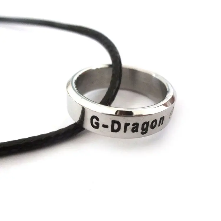 KPOP BIGBANG кольцо из нержавеющей стали