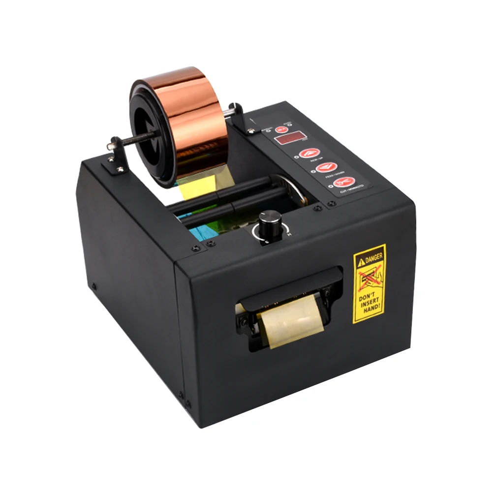 

ZCUT-80 8-80mm Width Protective Film PET / PE Film Cut Super Wide Tape Machine Automatic Tape Dispenser