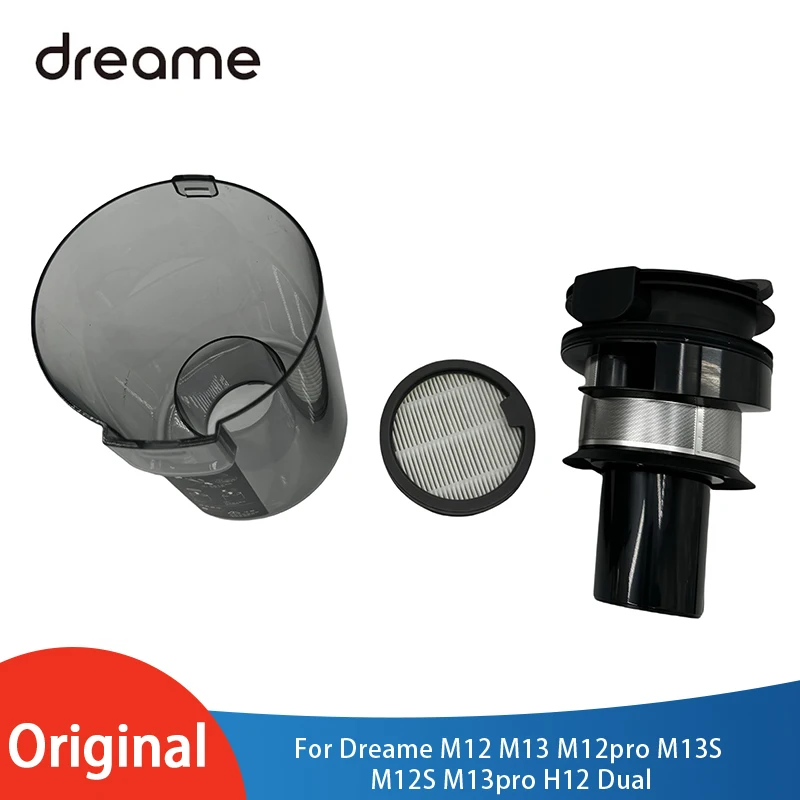 Оригинальный Dreame M12 M13 M12pro M13S M12S M13pro H12 двойные запасные части пылесборник