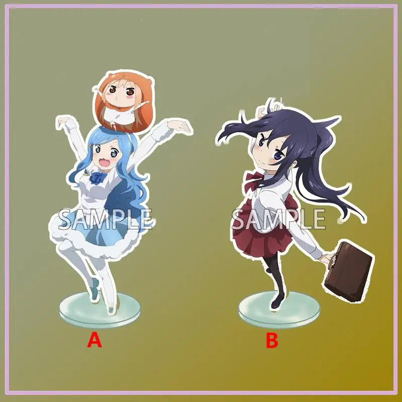 

Anime Stand Himouto! Umaruchan Sylphinford Tachibana Motoba Kirie Acrylic Figure Display desktop decoration 15cm