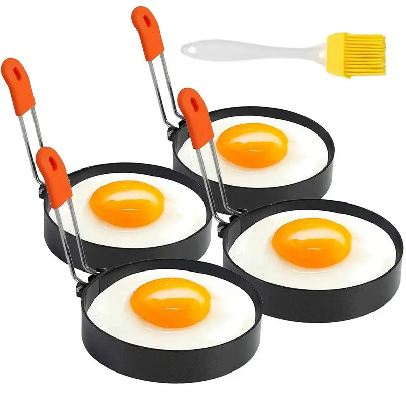 

4 шт., антипригарные кольца для приготовления яиц