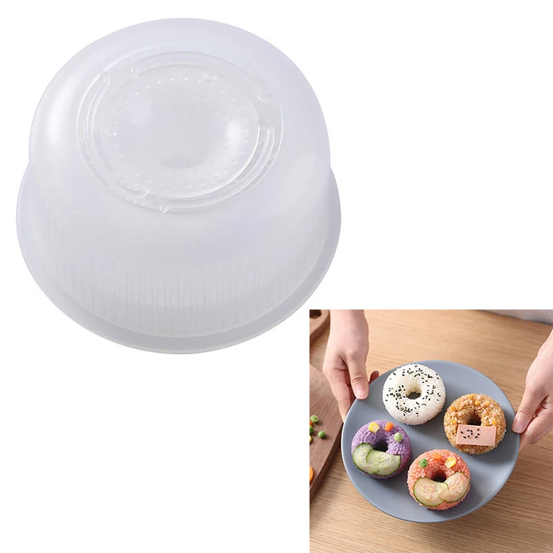 

Donut Round Rice Ball Mold Non-Stick Sushi Maker DIY Easy Rice Ball Press Mold Children's Baby Bento Set Kitchen Accessories