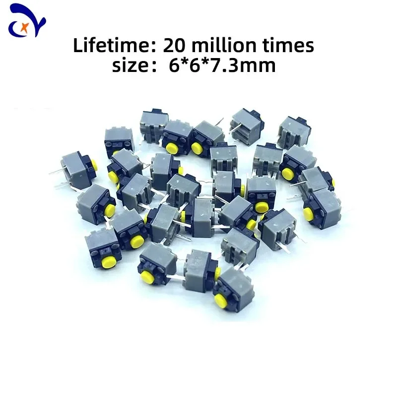 

KAILH бесшумные микропереключатели для мыши 6*6*7.3 мм