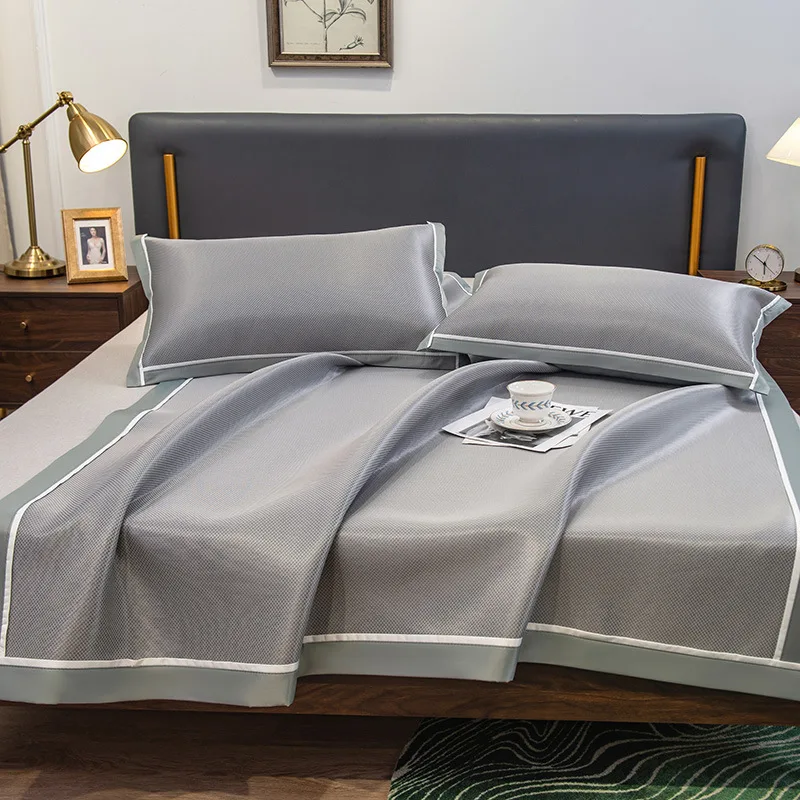 

Carbon Light Cool Mat Fitted Sheet Ice Mat Summer Cool Soft Mat Air Conditioning Mat Three Piece Set