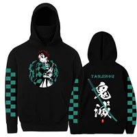 demon slayer hoodies anime hoodie menwomen graphic print pullover harajuku sportswear sweatshirts japanese manga hip hop hoodie