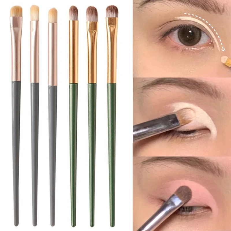 

1/3PCS Eyes Makeup Brushes Professional Soft Contouring Smudge Eyebrow Eyeliner Eyeshadow Facial Cosmetic Beauty Brushes Tools