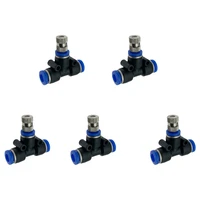 low pressure misting cooling system atomizing nozzles 6mm slip lock quick connectors humidify watering landscapingc sprayer 5pcs