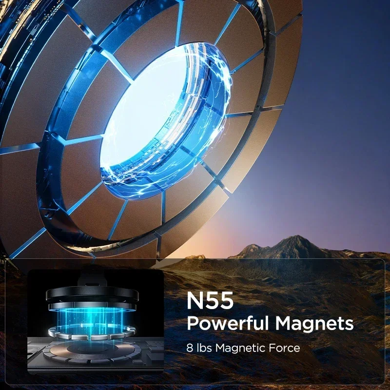 Автомобильный магнитный держатель для телефона складной Универсальный прочный