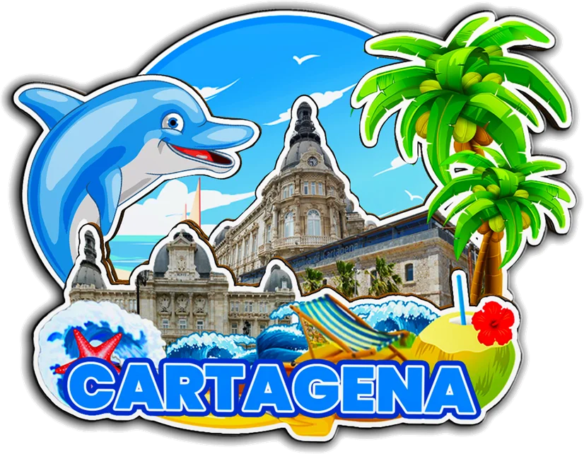 

Магниты для холодильника Cartagena Murcia Region of Murcia Испания