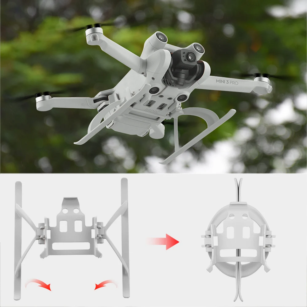 

Llanding Gear for DJI MINI 3 PRO Folding Increase Quick Release Sorage Foldable Landing Skid Drone Accessories