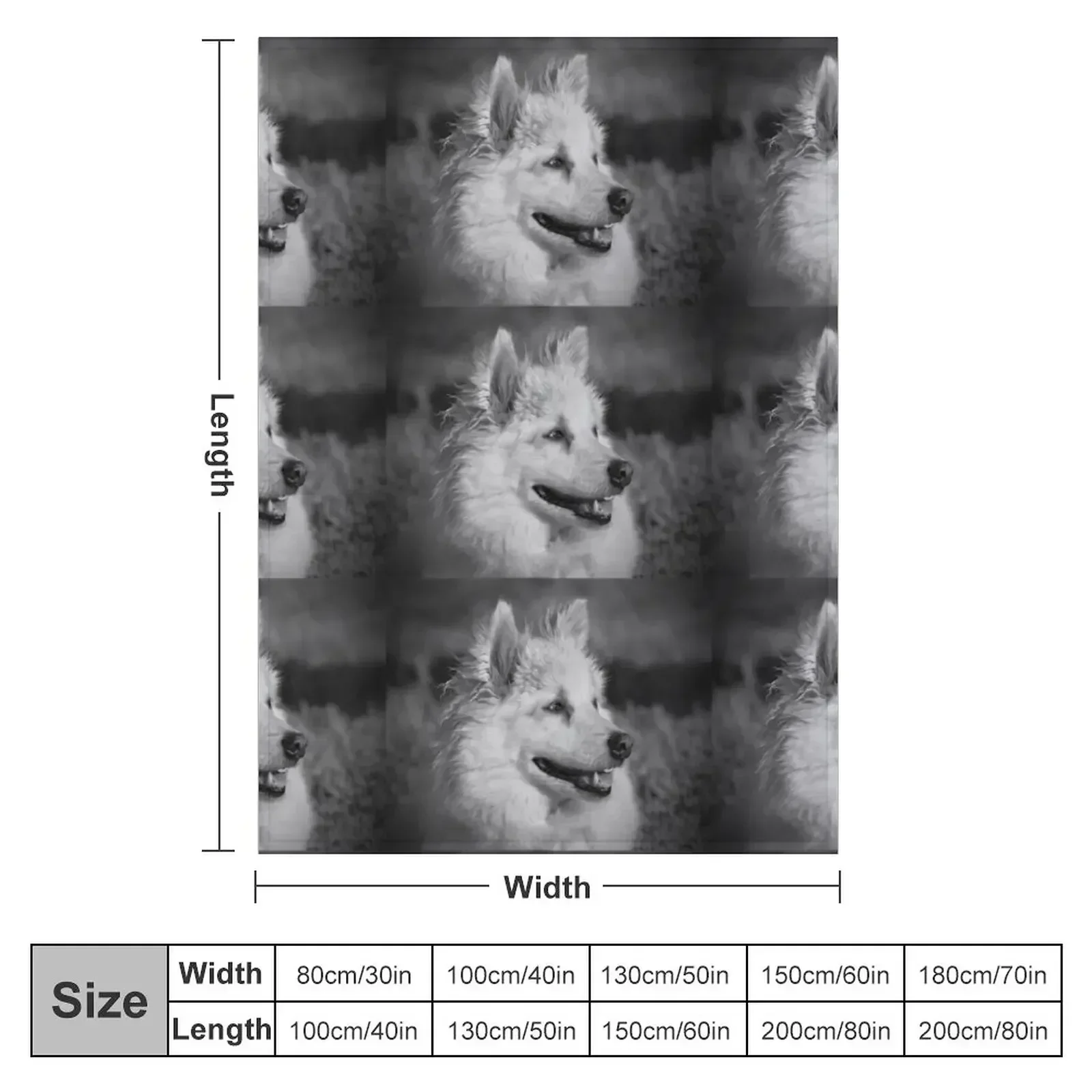 Одеяло American Eskimo милое зимнее тяжелое одеяло