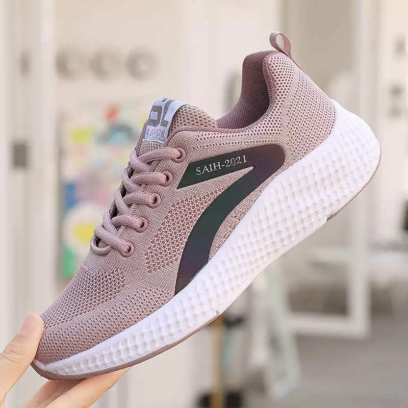 

Black Sneakers Athletic Sneakers Sport Girls Trainers Black Running Shoes Tennis Luxury Brand 2021 Summer Sports Shoes Tennis