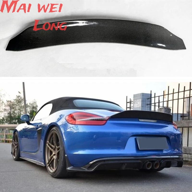СПОЙЛЕР для задних крыльев из углеродного волокна Porsche Cayman Boxster 981 2013 2014 2015 2016 год