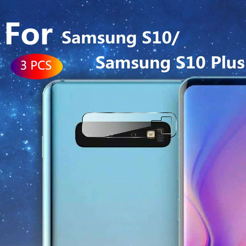 

3PCS Back Camera Lens Soft Tempered glass protector For Samsung Galaxy S10 S10 plus S10E Ultra Camera Soft Film Lens protective