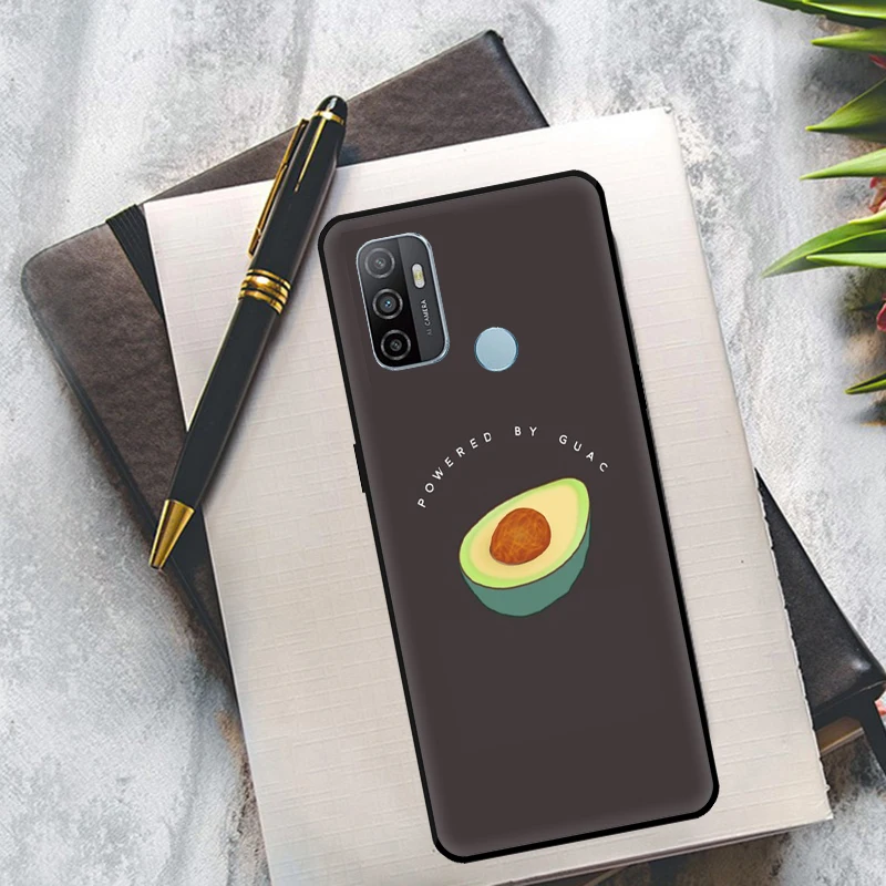 Funny Avocado Quotes Phone Case For OPPO A15 A16 A5 A9 A31 A53 A53S A1K A3S A5S A52 A72 A83 A91 A93 A54 A74 A94